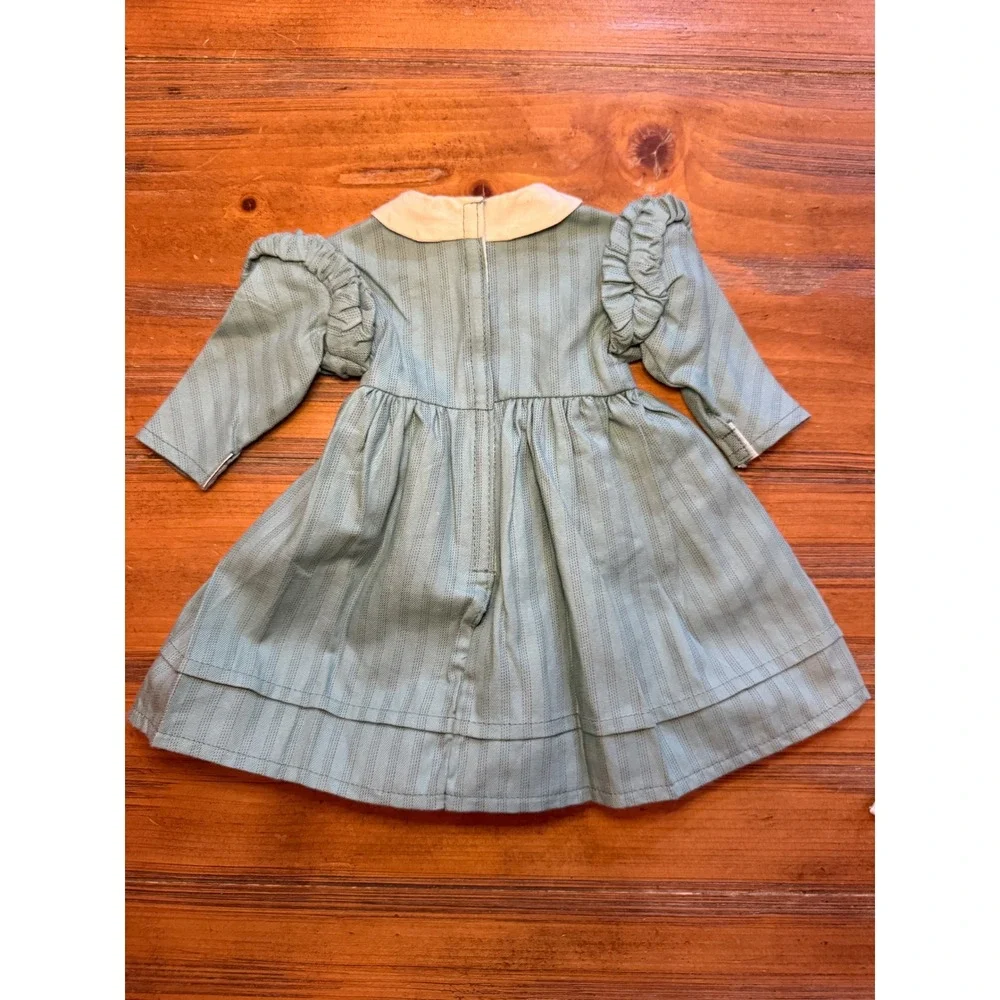Kirsten Work Dress Pleasant Company American Girl Outfit w/Ribbons Complete 1994